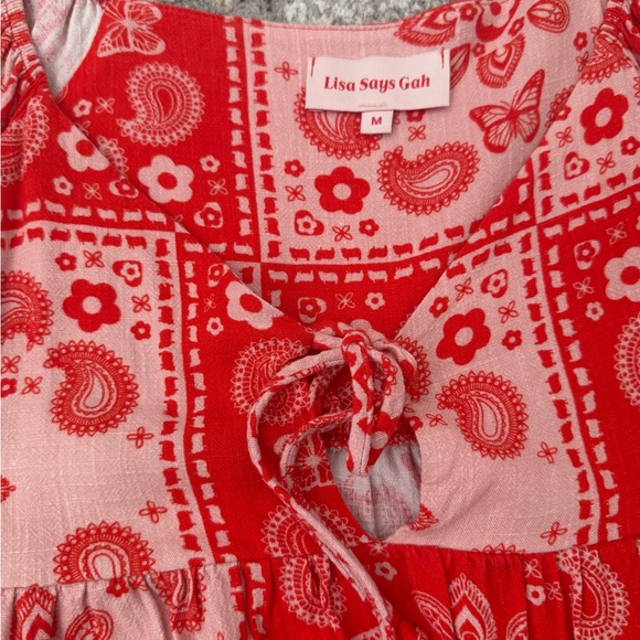 Lisa Says Gah Lily Top - Bandana / M - Picture 2 of 4